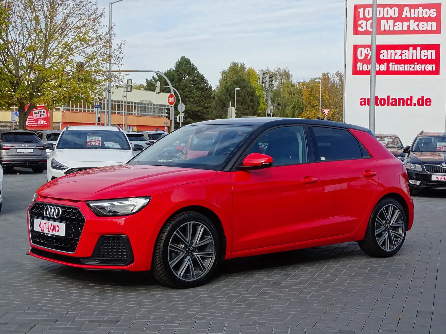 Audi A1 30 Sportback 1.0.TFSI LED Keyless Klimaaut. Rot - 2