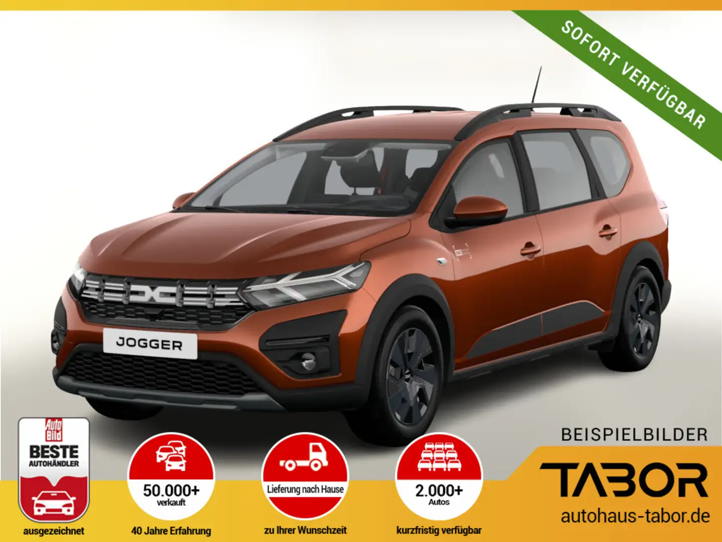 Dacia Jogger Expression TCe 110 Kam PDC vo/hi SHZ PDC Braun - 1