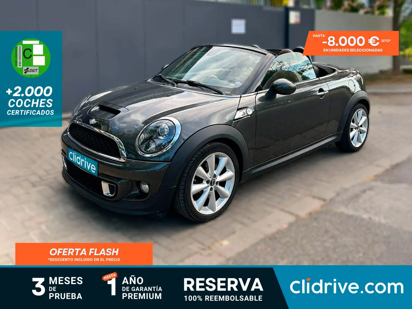 MINI Cooper S Roadster Aut. Negro - 1