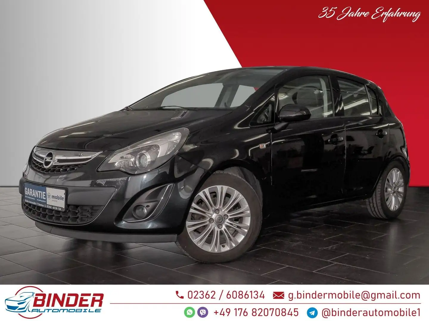 Opel Corsa D Innovation*ORIGINAL KM*TOP ZUSTAND*DEKRA Schwarz - 1