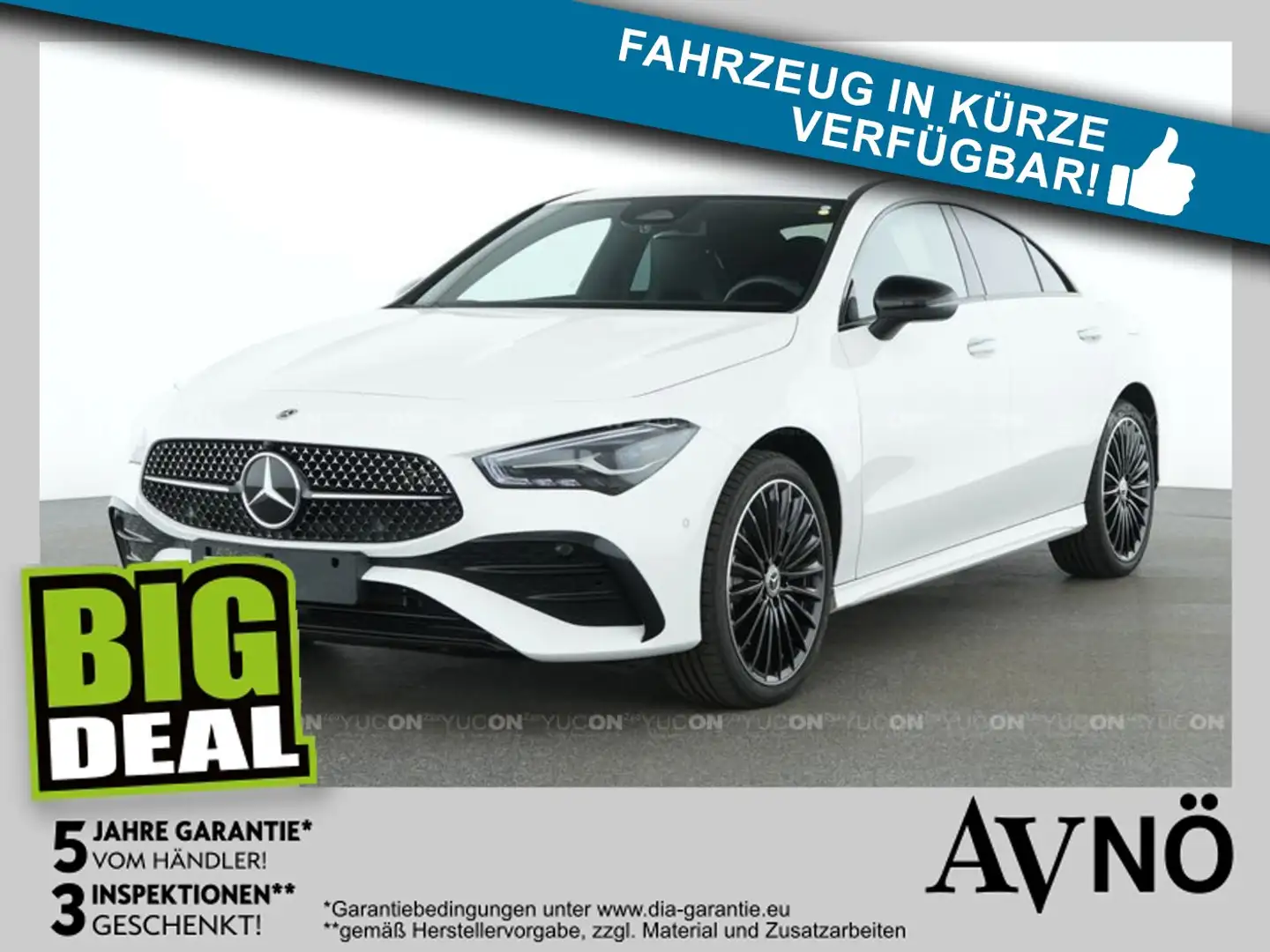 Mercedes-Benz CLA 250 e COUPE AMG LINE DISTRONIC 19 ZOLL LM Weiß - 1