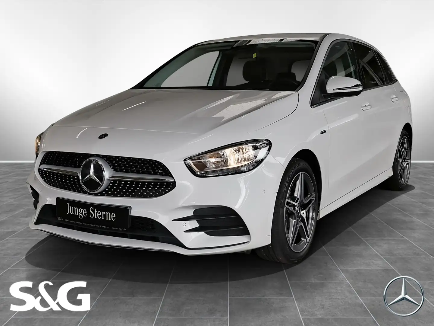 Mercedes-Benz B 250 e AMG Line AHK+MBUX+CARPLAY+MBUX+PDC+18" Weiß - 1