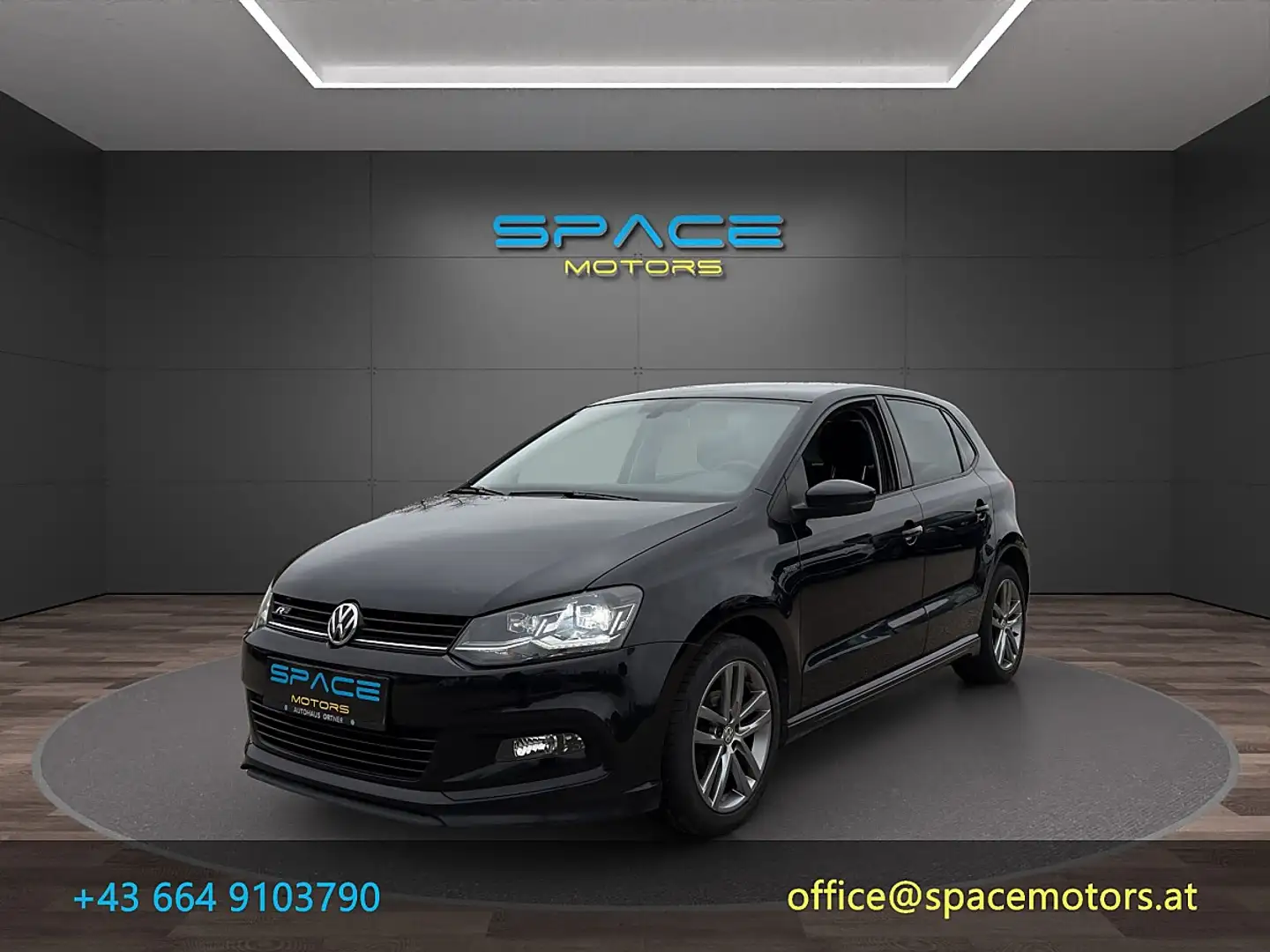 Volkswagen Polo Lounge 1,0 BMT Schwarz - 1