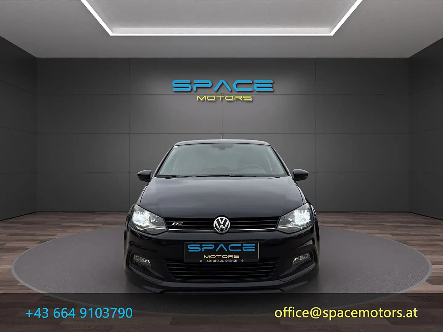 Volkswagen Polo Lounge 1,0 BMT Schwarz - 2