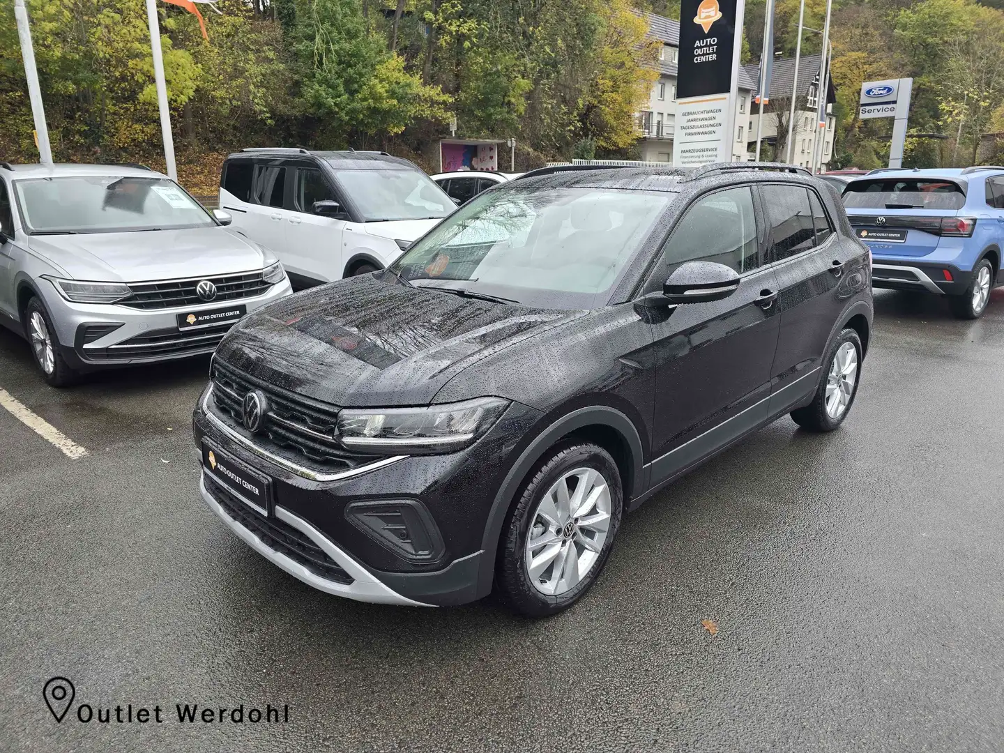 Volkswagen T-Cross 1.0 TSI 85 kW Life*LED*DAB*NAVI*KAMERA*SITZH.*ANDR Zwart - 1