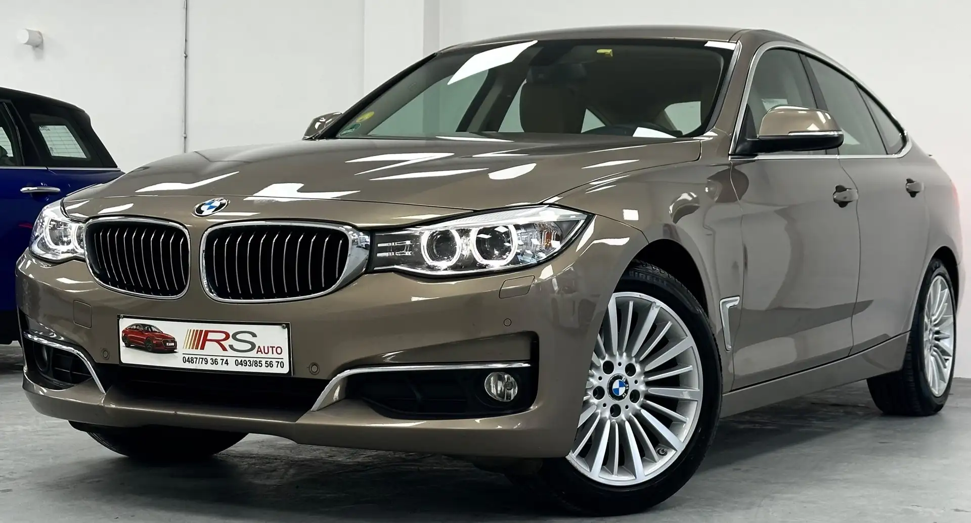 BMW 320 D Gran Turismo-GARANTIE 12MOIS-AUTOMATIQUE-FULL OP Beige - 1
