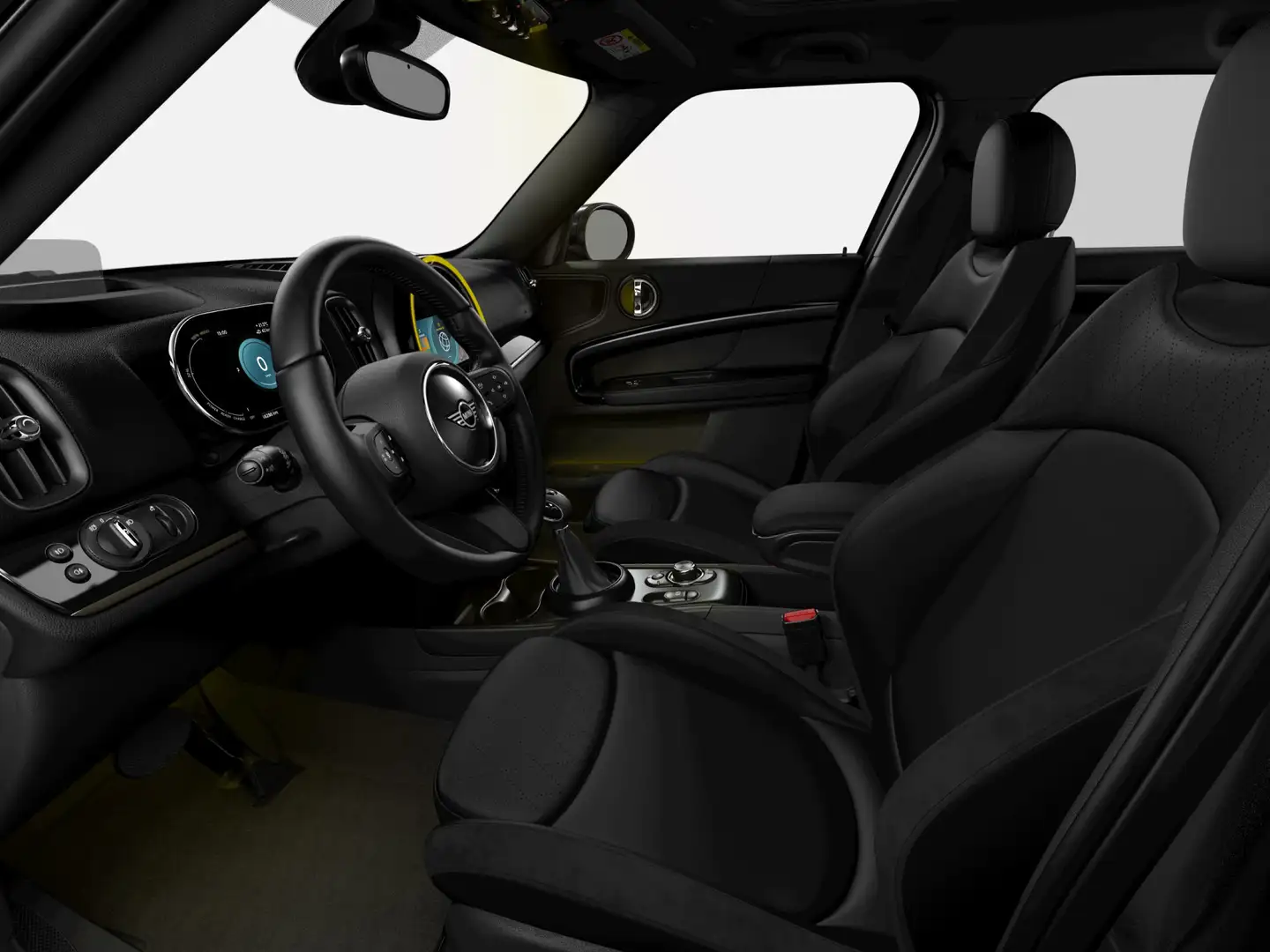 MINI Cooper SE Countryman Hybrid ALL4 Aut. | Navigatie | Panorama | Leder | Zwart - 2