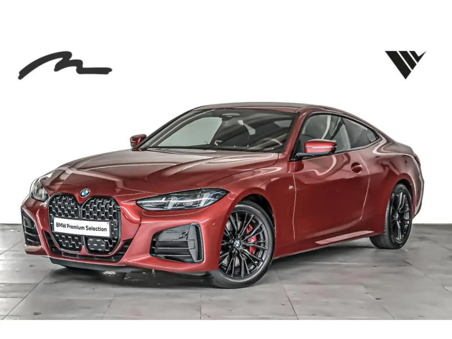 BMW 430 i coupé- 2ans/jaar garantie-NEW PRICE 82.768€ Rouge - 1