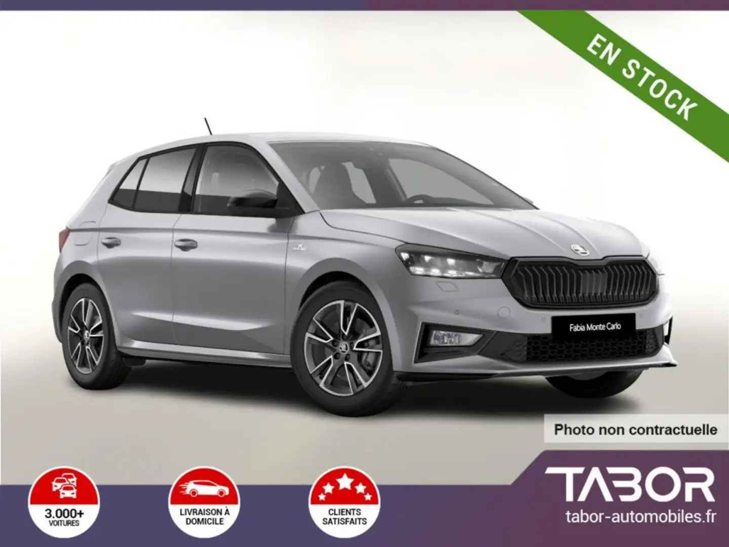 Skoda Fabia 1.5 TSI 150 DSG Monte Carlo Kessy Argent - 1