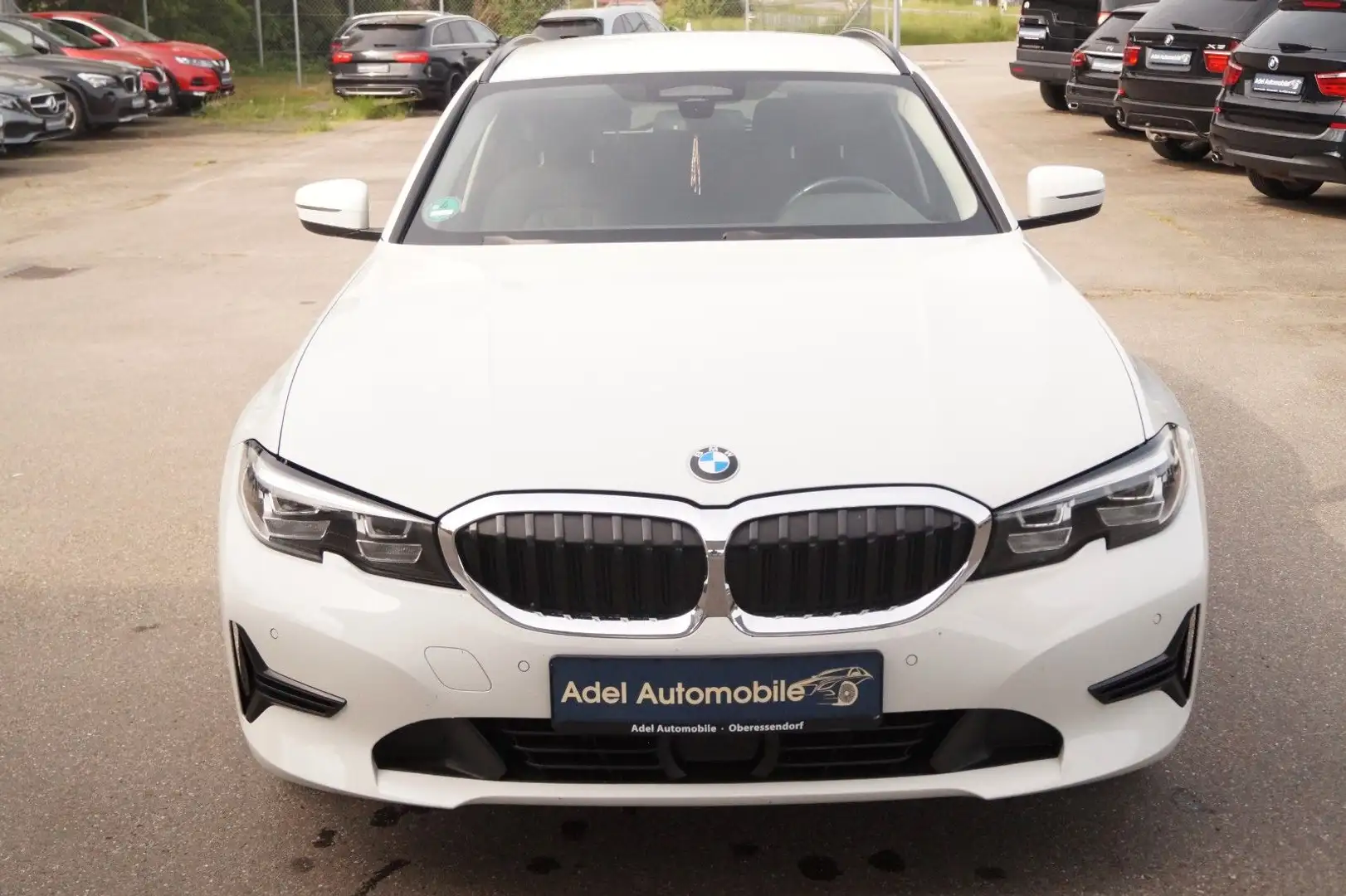 BMW 320 Baureihe 3 Touring 320 d xDrive Advantage Blanc - 2