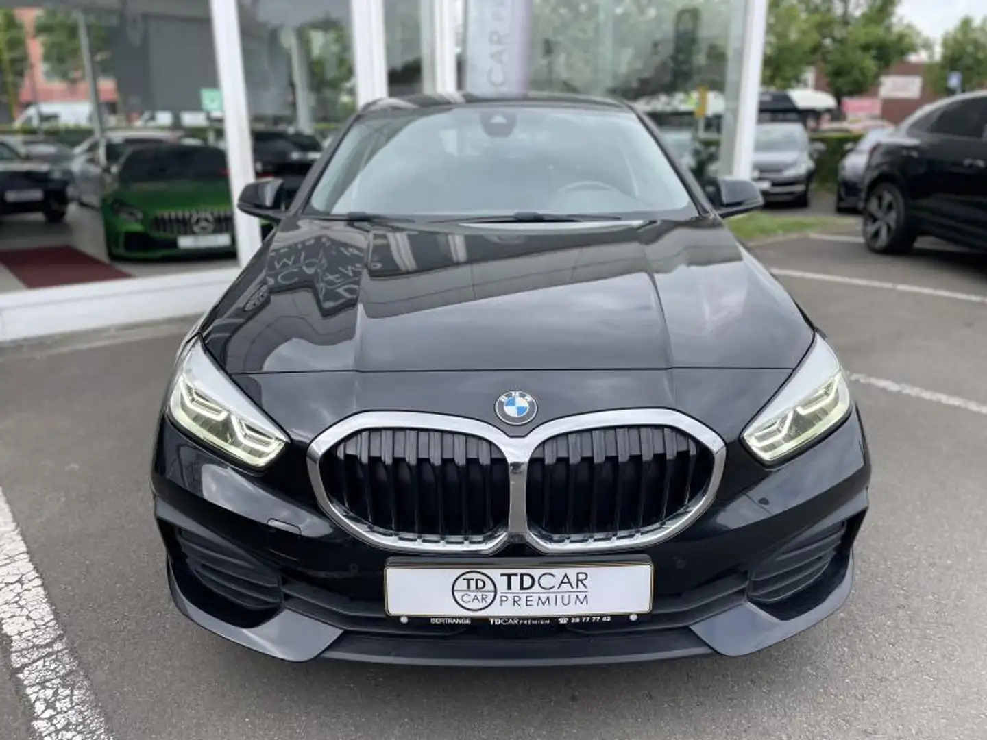 BMW 118 D Advantage Schwarz - 2