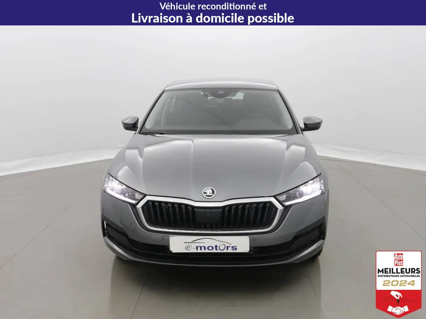 Skoda Octavia 1.0 TSI mHEV e-TEC 110 DSG7 Ambition +GPS +Caméra Gris - 2