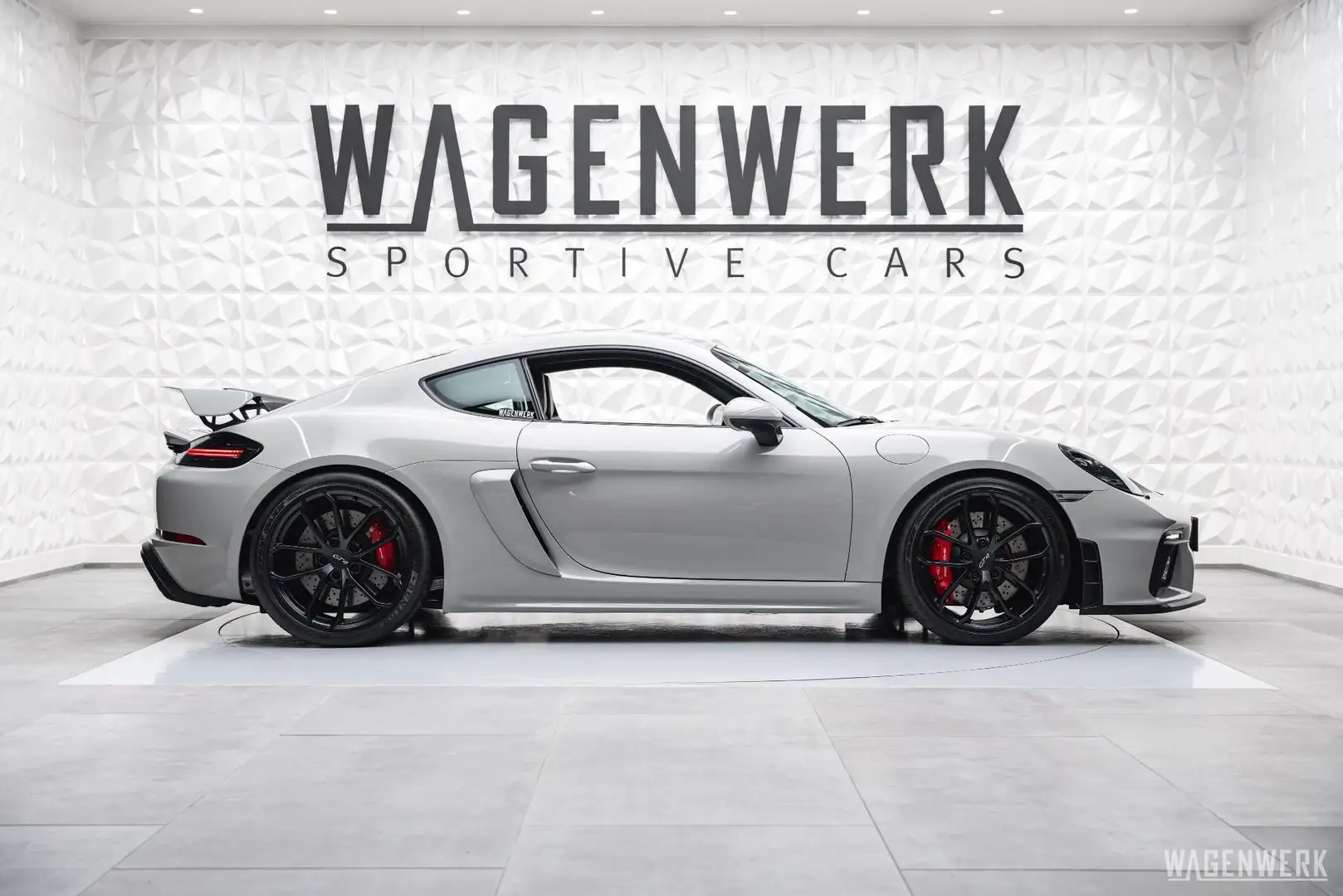 Porsche Cayman 718 GT4 PDK CLUBSPORT LED+ KAMERA CHRONO-PAKET PCM Gris - 2