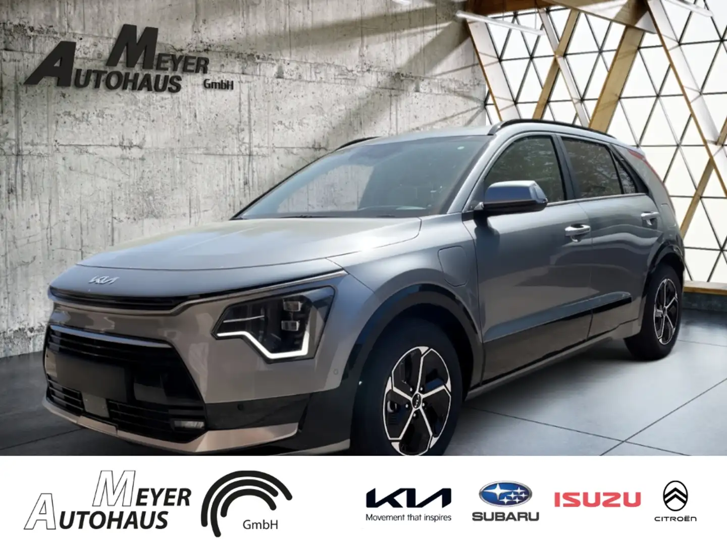 Kia Niro 1.6 GDI Plug-in Hybrid Spirit +Glasdach+Tech+Relax Gris - 2