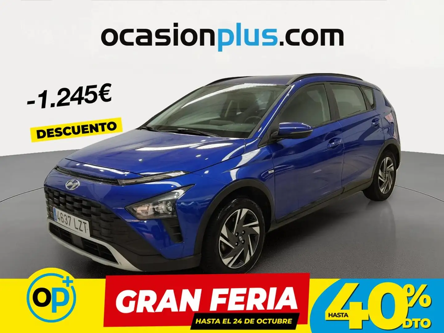 Hyundai BAYON 1.0 TGDI 48V Maxx Azul - 1