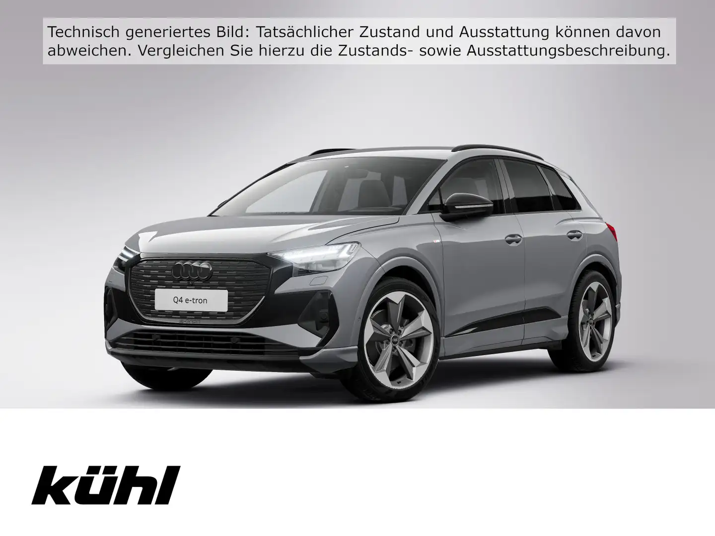Audi Q4 e-tron 45 e-tron 21' S line SONOS MMI experience Ass Grau - 1