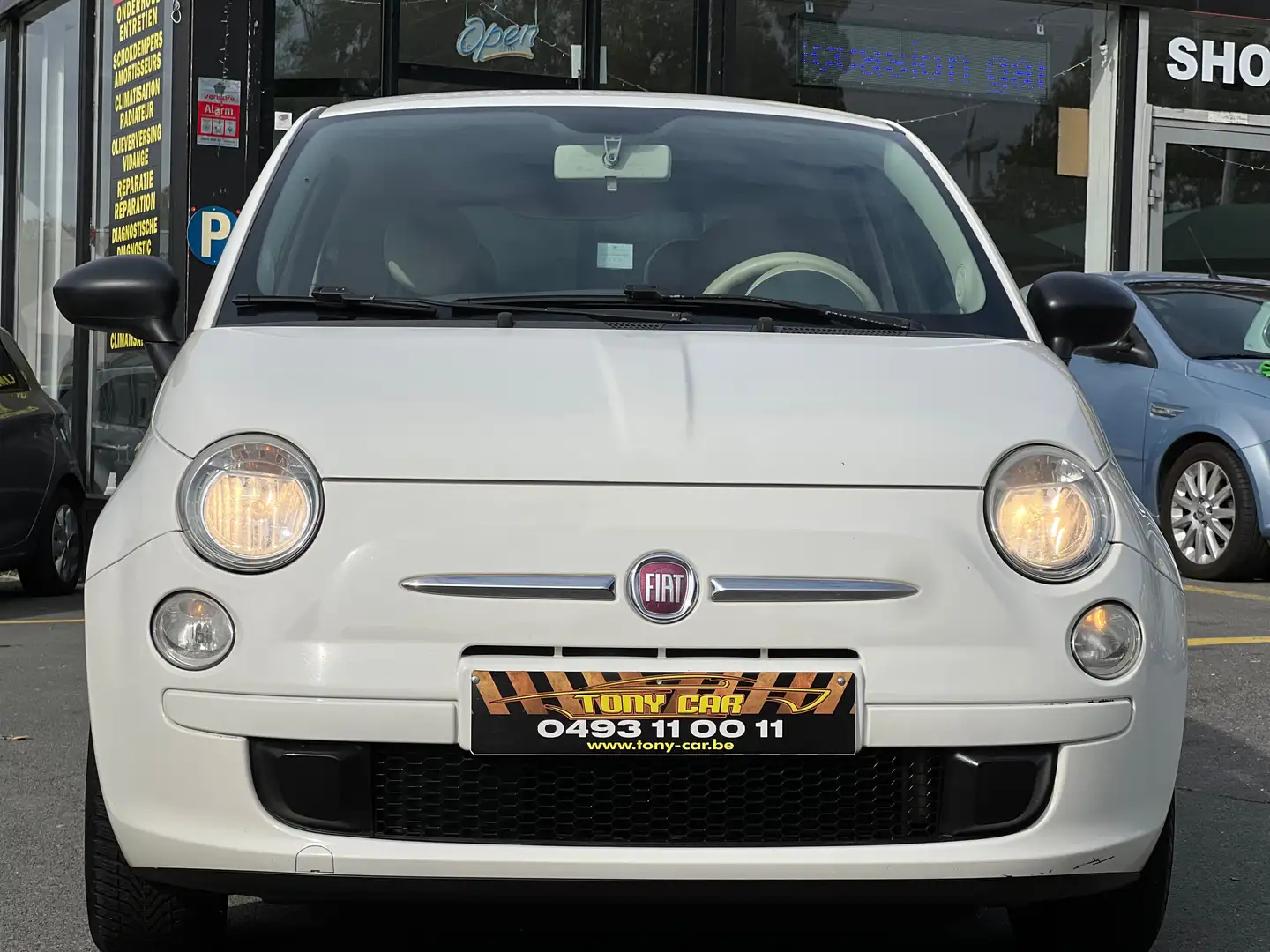 Fiat 500 500 1.2i*CLIMA*JANTES* garantie 12M* Wit - 1