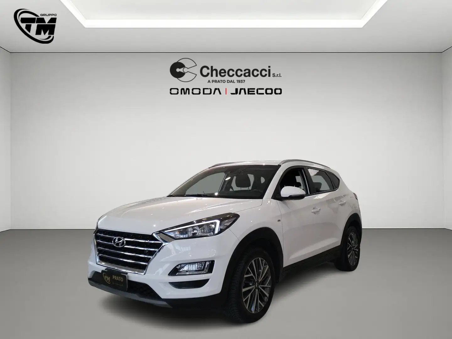 Hyundai TUCSON 1.6 crdi 48V Exellence 4wd 136cv *AUTOMATICA* Wit - 1