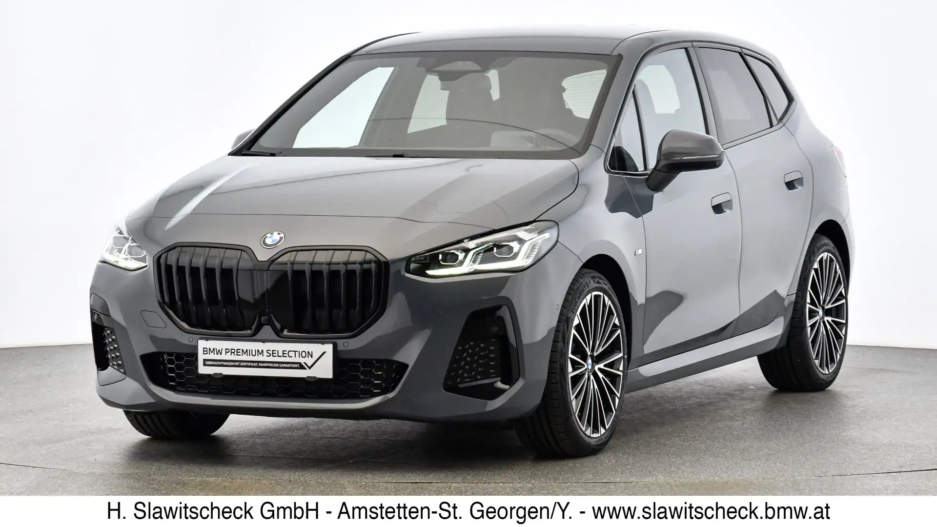BMW 218 d Active Tourer Grau - 1