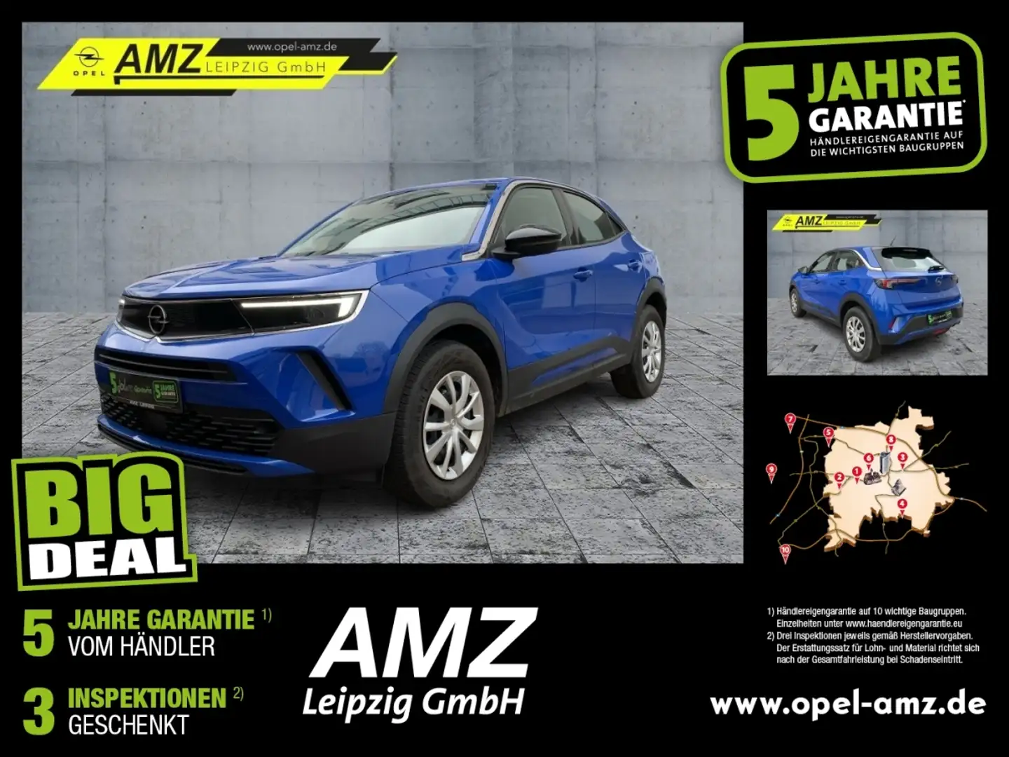 Opel Mokka 1.2 Turbo *wenig Kilometer* Blauw - 1