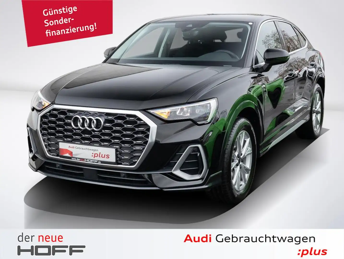 Audi Q3 Sportback 35 S line AHK 18 Zoll Apple Car Play Pri Schwarz - 1