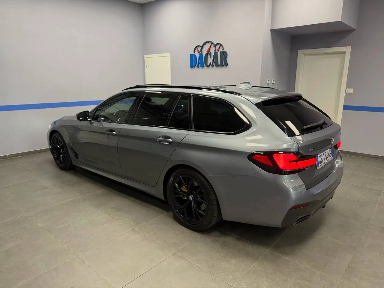 2021 BMW 520 520d Touring mhev 48V xdrive Msport auto TETTO, photograph 4