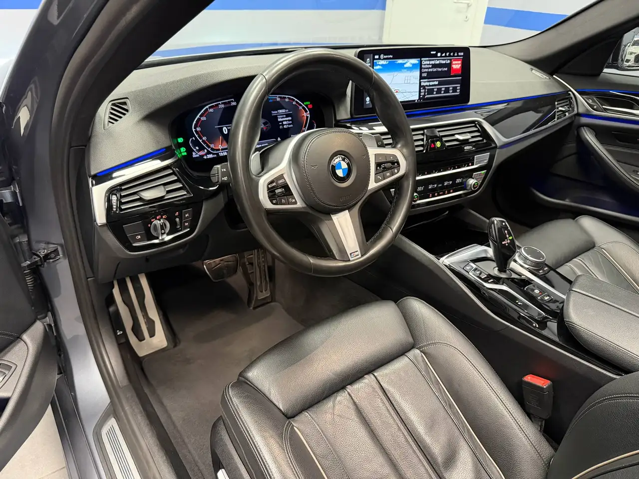 2021 BMW 520 520d Touring mhev 48V xdrive Msport auto TETTO, photograph 10