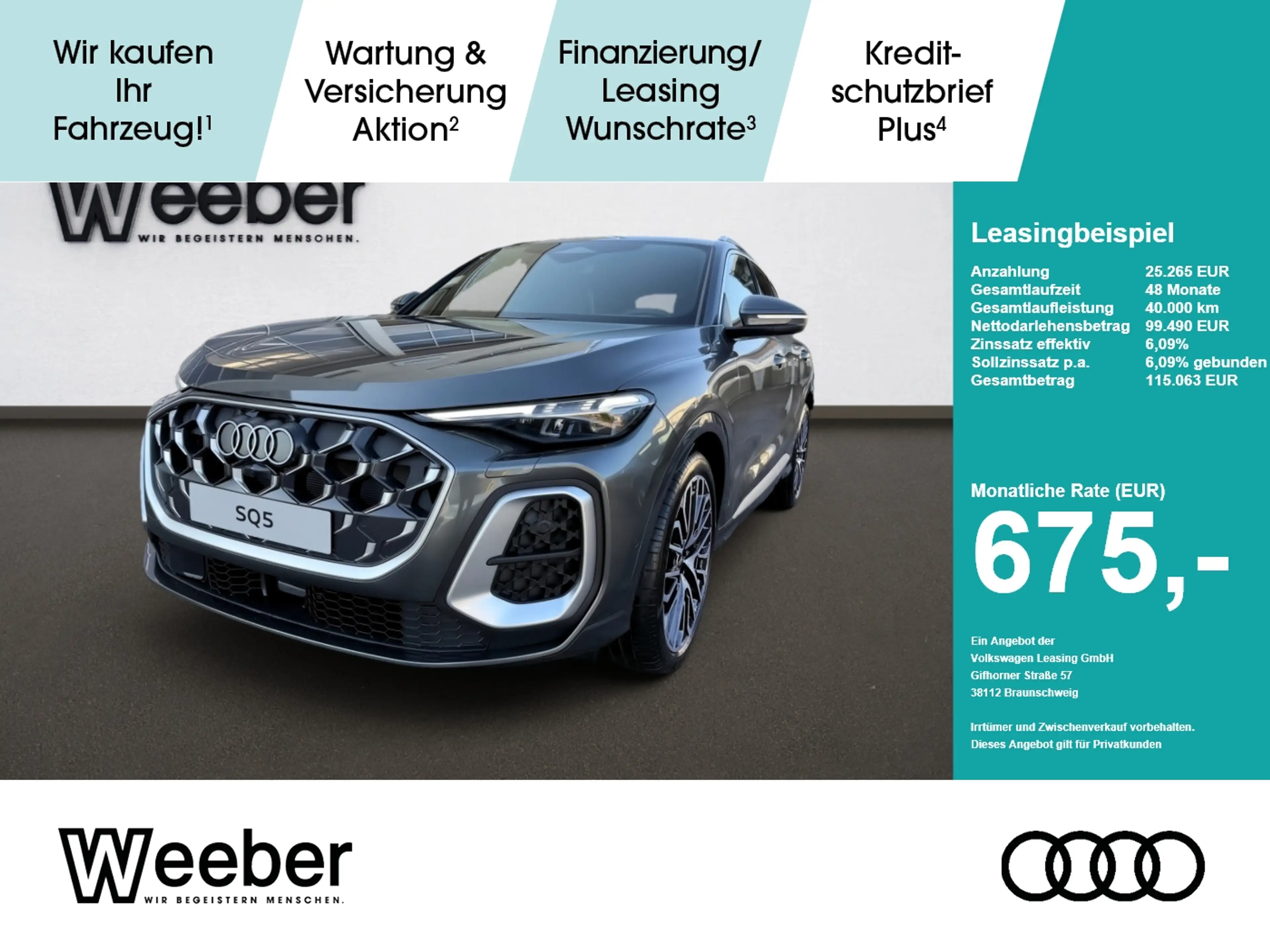 Audi SQ5 SUV TFSI quattro S-Tronic HeadUp Panodach Marix Si