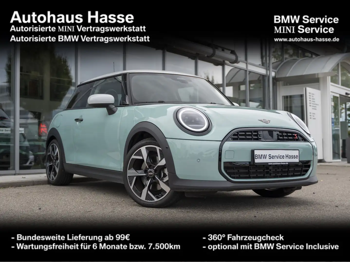 MINI Cooper S Classic Trim Paket M PANO HUD LENKRADHZ Verde - 1