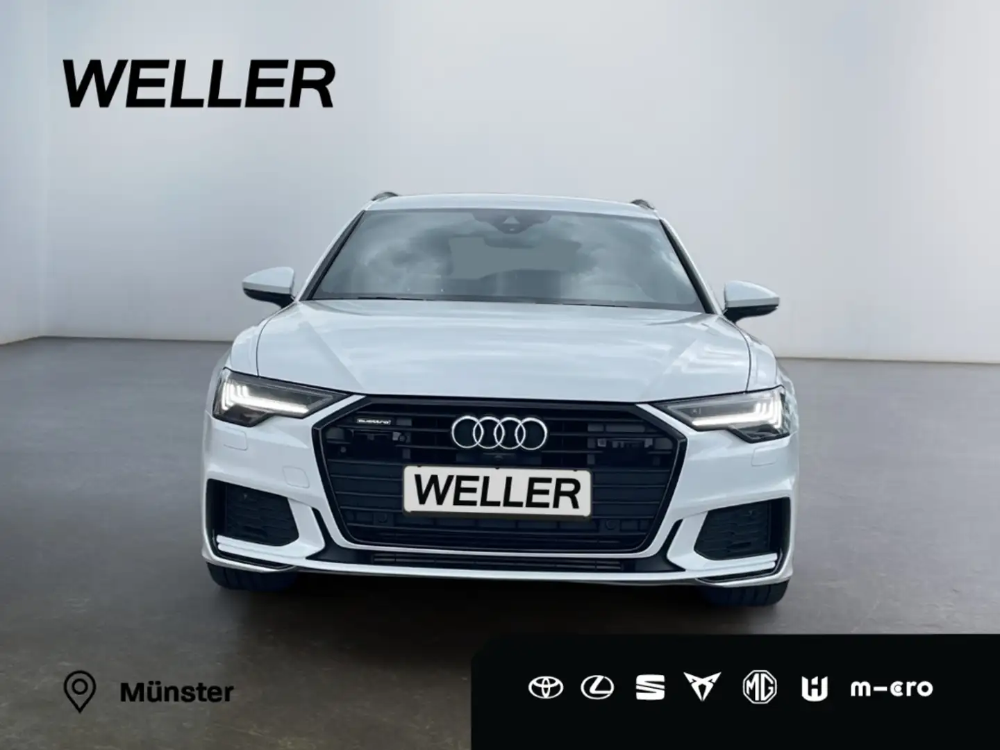 Audi A6 Avant 55 TFSI qu. S-Line  *HD-Matrix*360°*Optik Bl Wit - 2