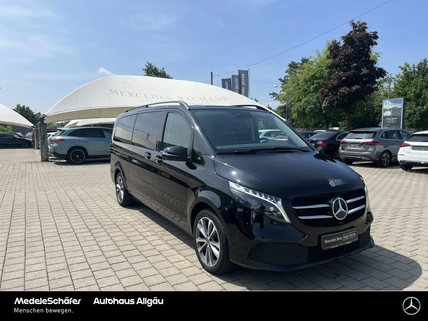 Mercedes-Benz V 300 V 300 d AVANTGARDE XL 8 SITZE LED 360 EL TÜREN Černá - 2