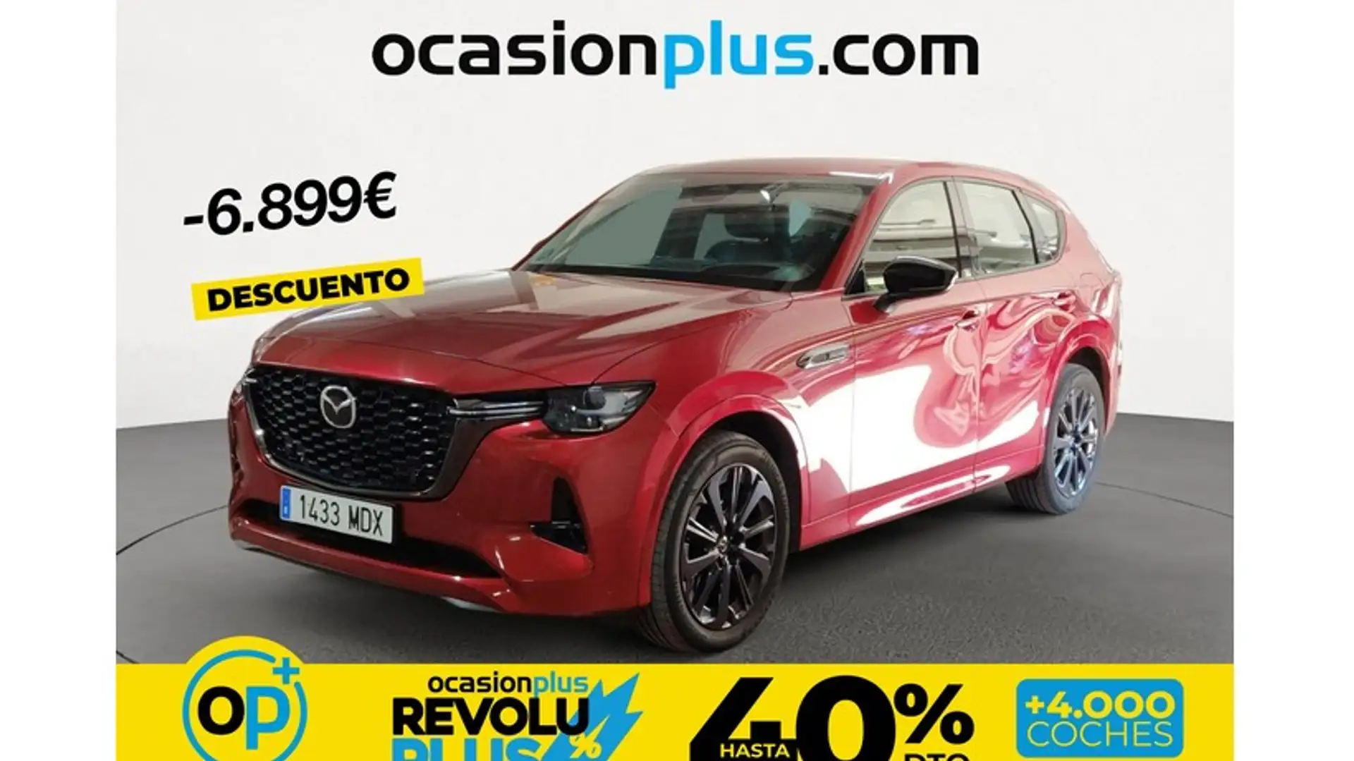 Mazda CX-60 3.3L e-Skyactiv-D MHEV Homura 2WD 147kW Aut. Rojo - 1