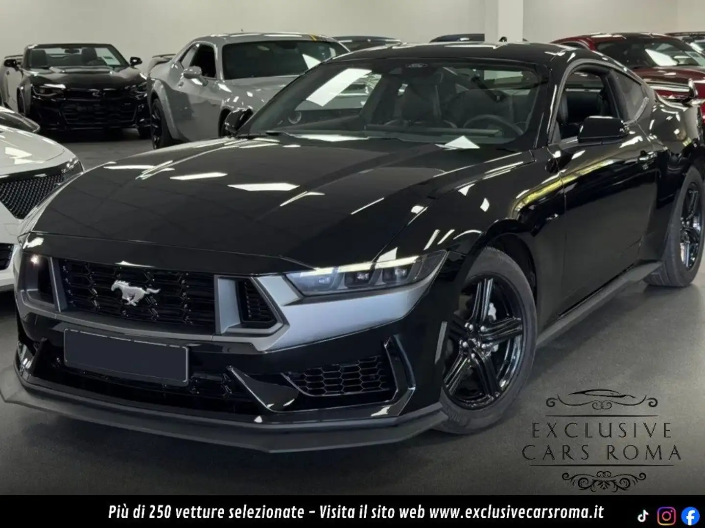 Ford Mustang 2.3 EcoBoost 317 Cv Nero - 1