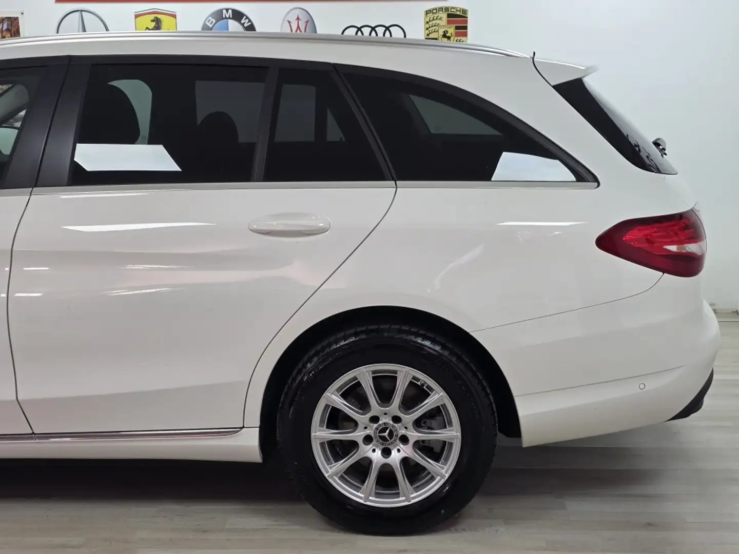 Mercedes-Benz C 200 200d 9G-Tronic Blanco - 2