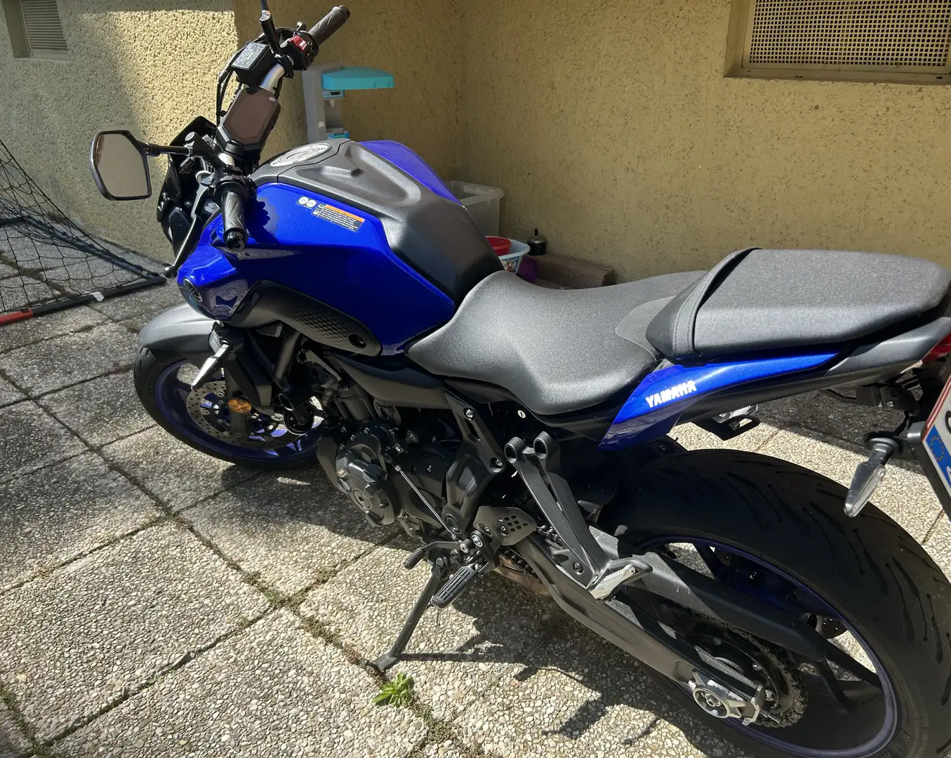 Yamaha MT-07 Blau - 2