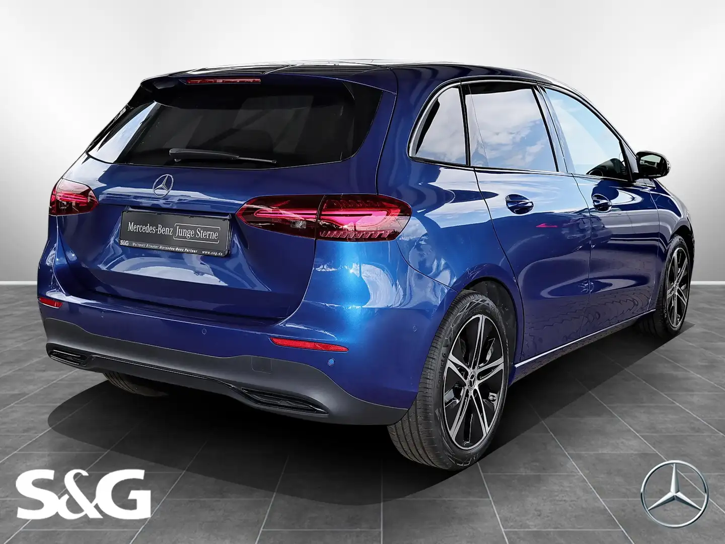Mercedes-Benz B 200 Progressive AHK+18 ZOLL+NIGHT PAKET+LED Blau - 2