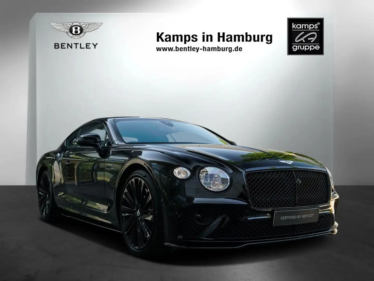 Bentley Continental GT Speed W12 Noir - 2