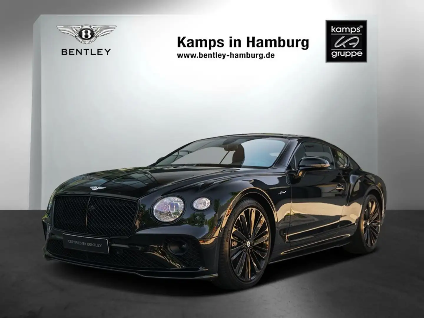 Bentley Continental GT Speed W12 Noir - 1