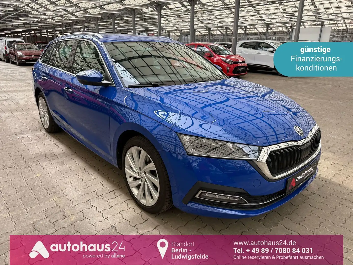 Skoda Octavia Combi 1.4 TSI iV  Style|DSG|LED|Sitzhzg Blau - 1