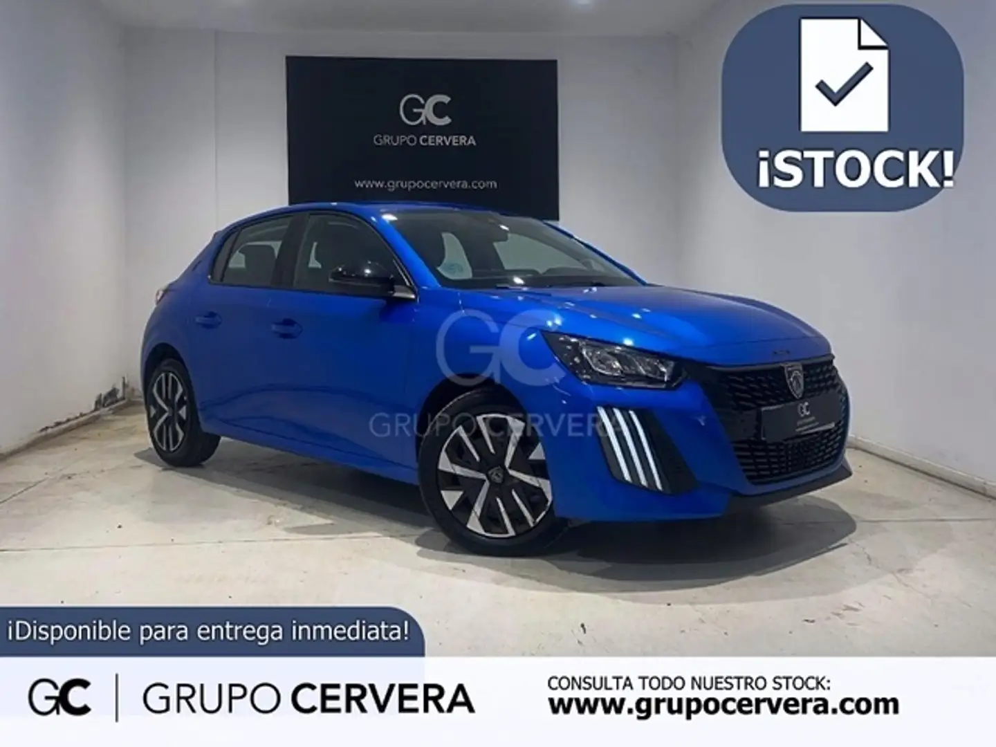 Peugeot 208 1.2 Puretech S&S Active 100 Bleu - 1