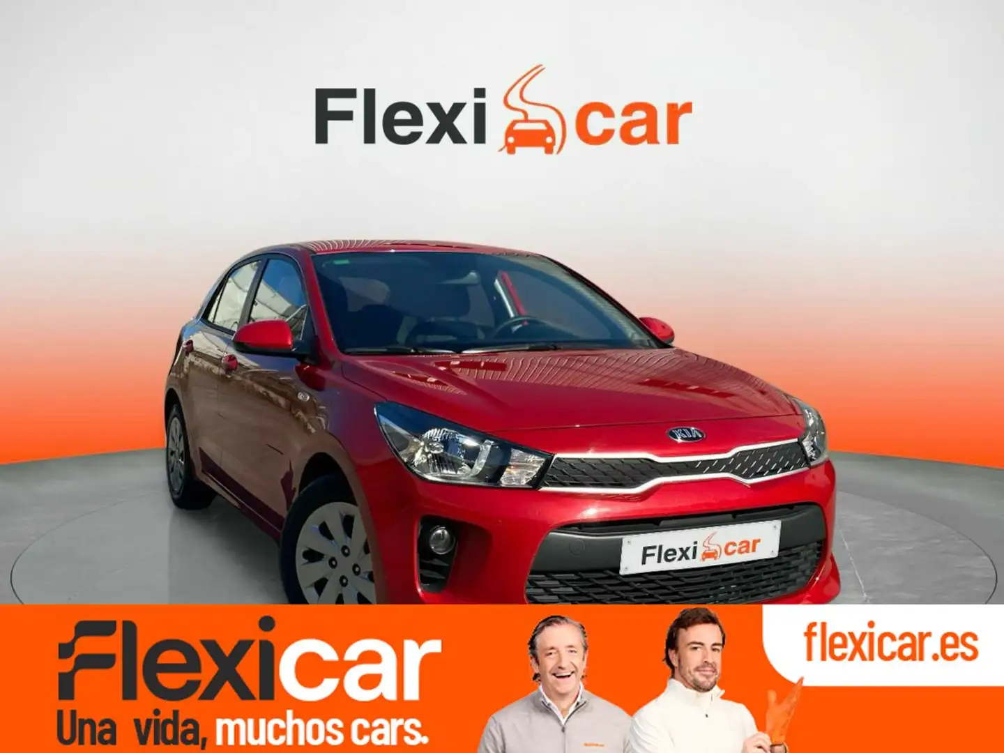 Kia Rio 1.2 CVVT Drive Rojo - 1