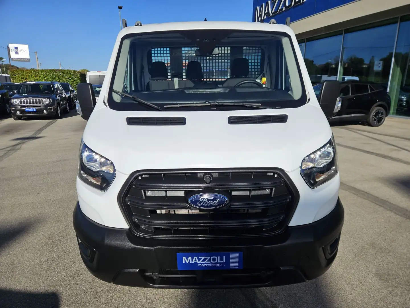 Ford Transit Transit 350 2.0 EcoB.130CV RWD PL-RG Cas.Rib.Tr Blanc - 2