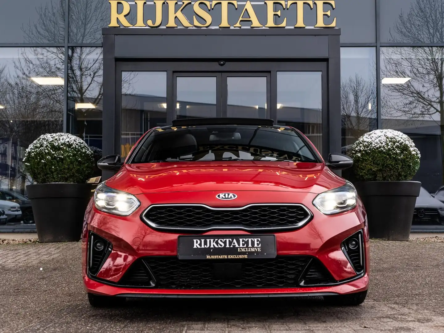 Kia ProCeed / pro_cee'd 1.4 T-GDI GT-Line|PANO|CAMERA|ACC|NAP|STUURVERW Rouge - 2