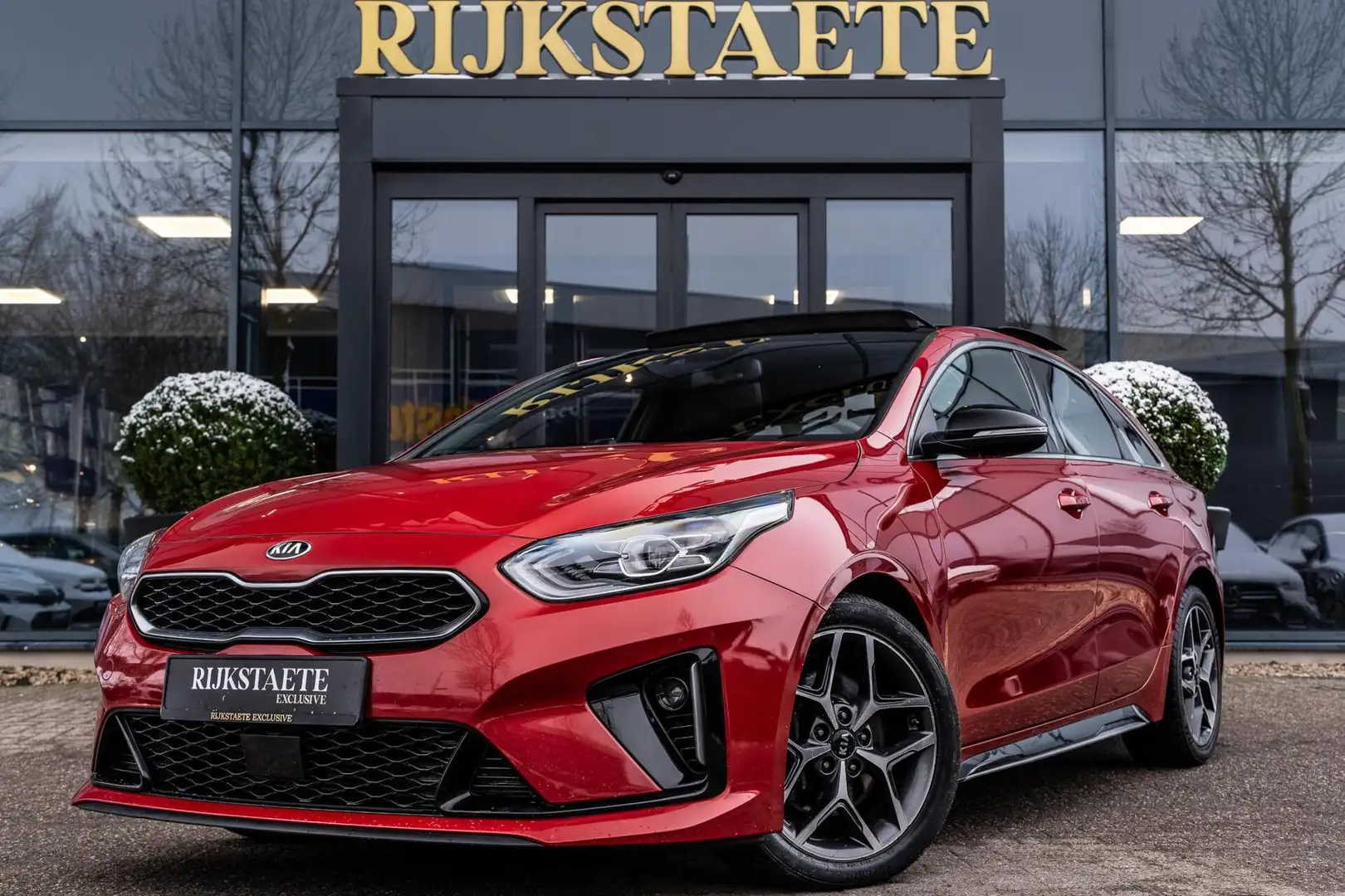 Kia ProCeed / pro_cee'd 1.4 T-GDI GT-Line|PANO|CAMERA|ACC|NAP|STUURVERW Rouge - 1