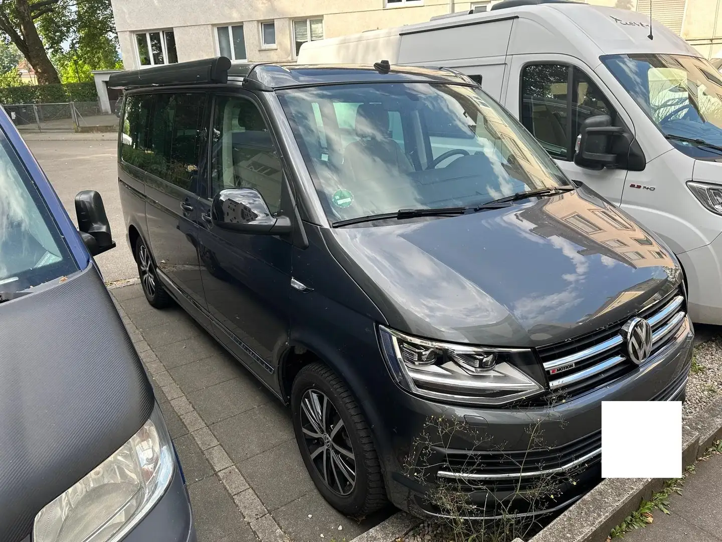 Volkswagen T6 California Transporter T6 4MOTION DSG Lang Gri - 2
