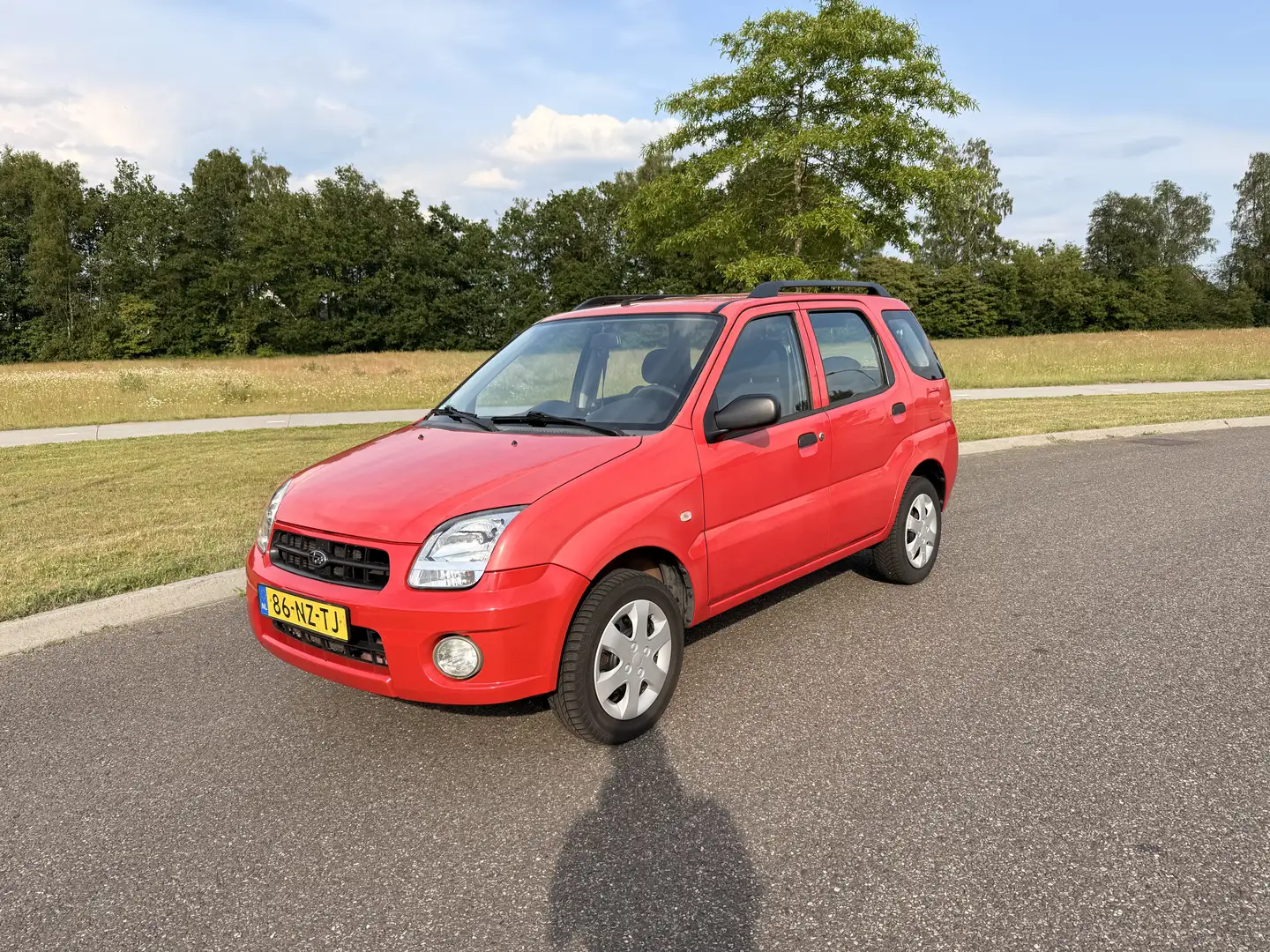 Subaru Justy 1.3-16v G3X 4x4 airco NIEUWE VERSNELLINGSBAK Rot - 1