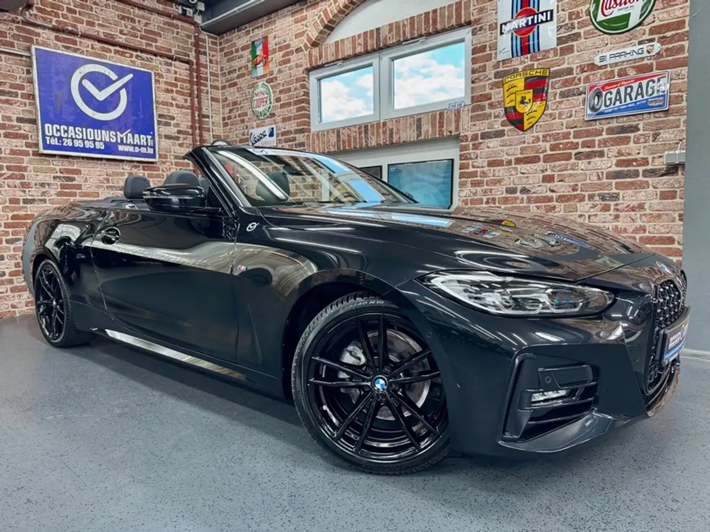 BMW 420 420iA Cabrio 2.0 184cv Auto M-SPORT Noir - 1