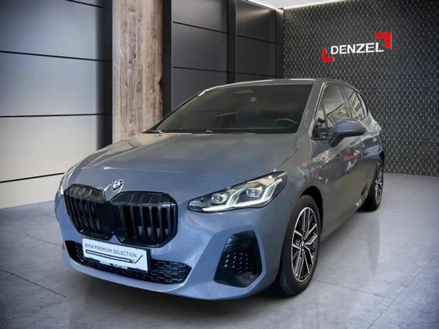 BMW 218 d Active Tour B47 Gris - 1