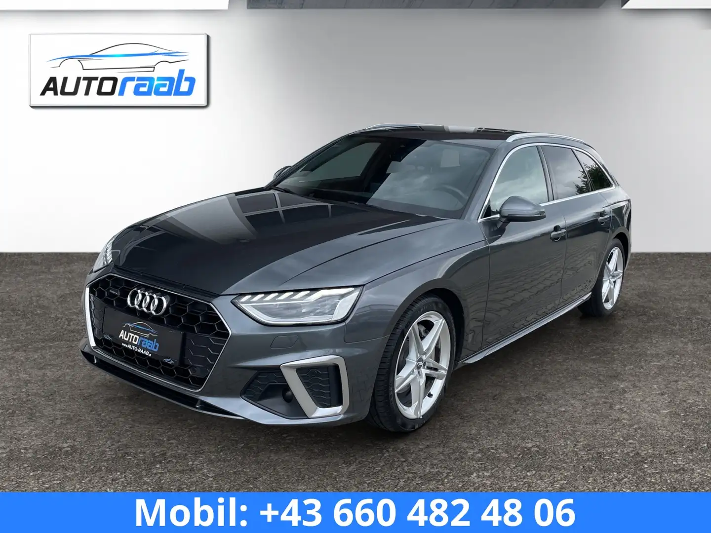 Audi A4 40 TDI quattro S line S-tronic *RFK*AHV*ACC*APP* Grau - 1