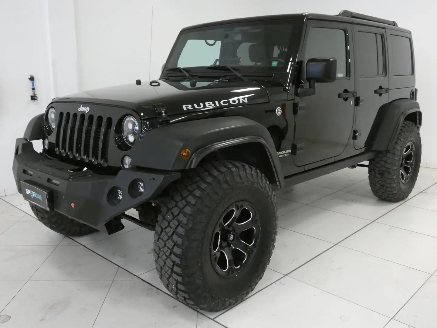 Jeep Wrangler Wrangler Unlimited 2.8 crd Rubicon ROCK'S Negro - 1
